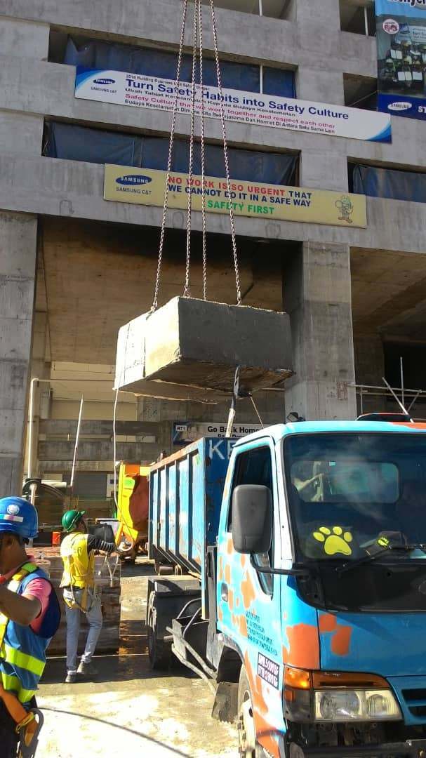Project site operation